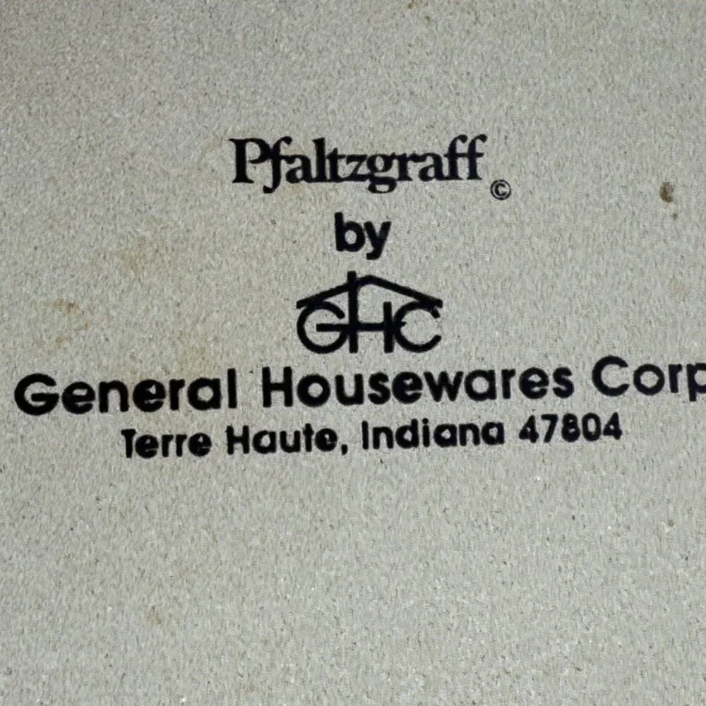 Pfaltzgraff vintage ghc
